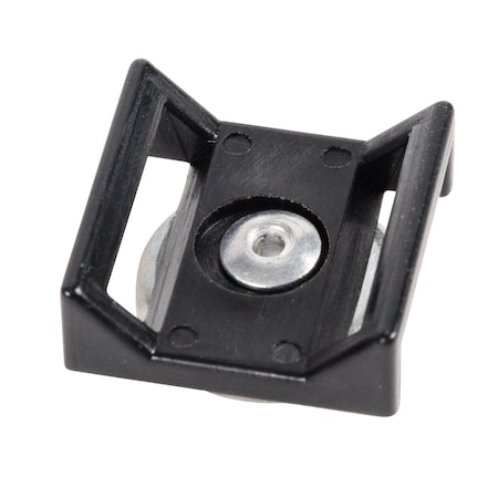 Winnie Industries 26 lb Magnetic Grip Tape Mount, UV Black, 50PK WMAG26HLBK